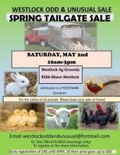 Westlock Odd and Unusual Sale 
