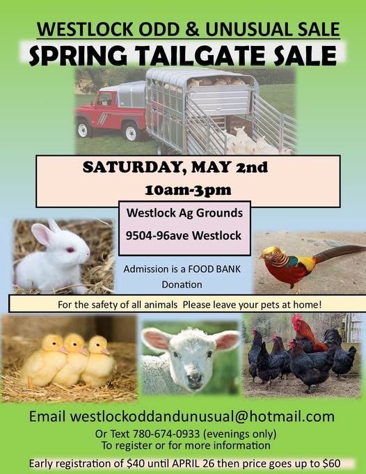 Westlock Odd and Unusual Sale 
